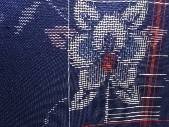 Japanese Kimono / Tsumugi Silk